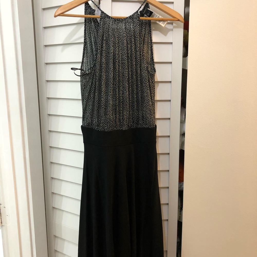 Black and white dress